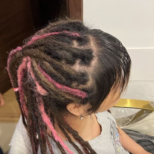 AfroBeauty services collage: massage, braids and facials